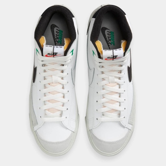 Blazer Mid 77' Split Sneakers - White & Black - Picture 7 of 14